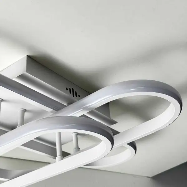 Светильник LED smart DIOR+пульт 90W 3000-5000K IP20 квадрат белый Violux ( 220925 ) - фото №4