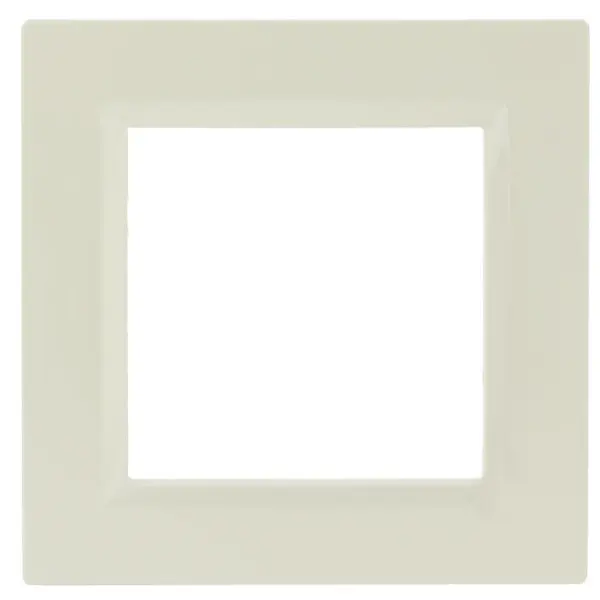 Рамка одинарна горизонтальна Simon 10 кремова