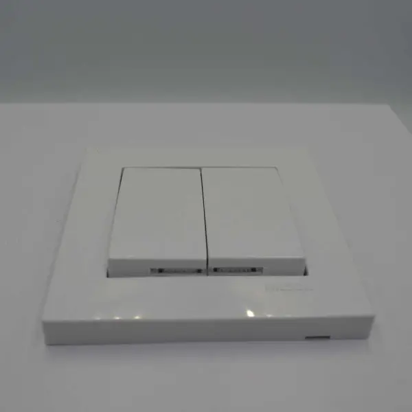 Вимикач Nilson Moda білий 2кл з підсвіткою ( 21112004 ) - фото №4