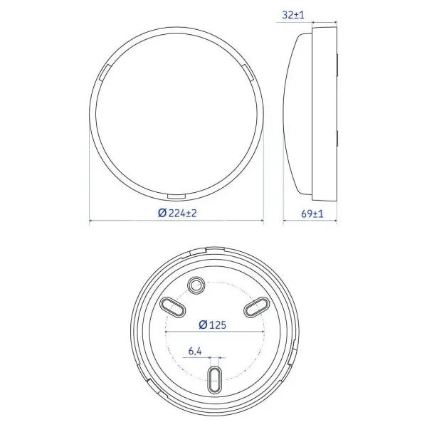 Светильник LED PiN ДББ Дельта 18W 5000K IP44 серый ( 115180 ) - фото №2 Светильник LED PiN ДББ Дельта 18W 5000K IP44 серый ( 115180 ) - фото №2