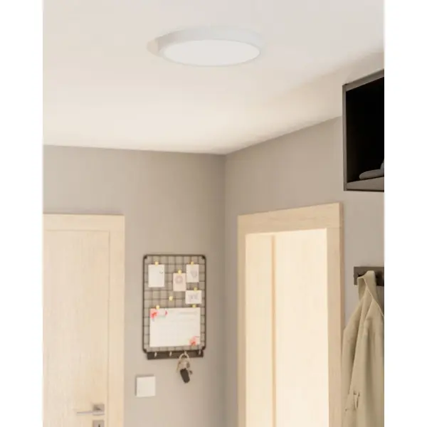 Подвесной светильник Eglo 99265 Fueva LED 1x20W 3000K 2300Lm IP44 белый - фото №3