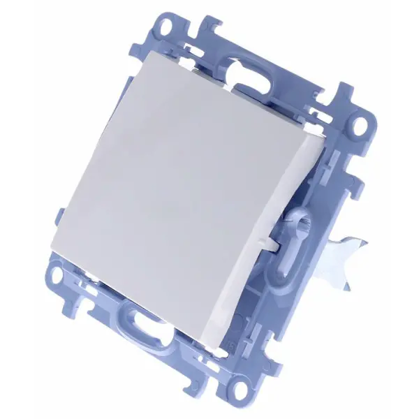 Одинарний натискний вимикач Kontakt Simon Simon 10 CP1.01/11 (білий) - фото №2