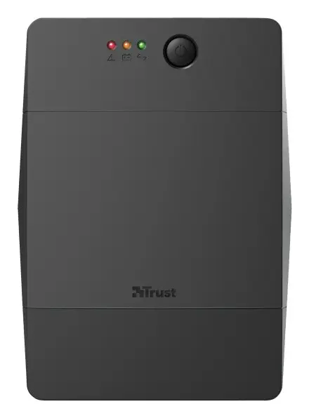 Бесперебойник Trust 23505_TRUST Paxxon 1500VA UPS with 4 standard wall power outlets BLACK (черный) - фото №1