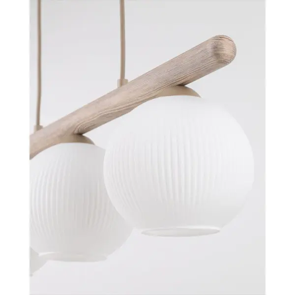 Подвесной светильник, люстра TK Lighting 11079 Virlo E14 3x10W IP20 бежевый - фото №2