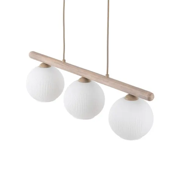 Подвесной светильник, люстра TK Lighting 11079 Virlo E14 3x10W IP20 бежевый - фото №3