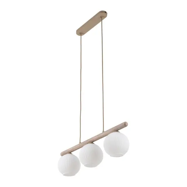 Подвесной светильник, люстра TK Lighting 11079 Virlo E14 3x10W IP20 бежевый - фото №4