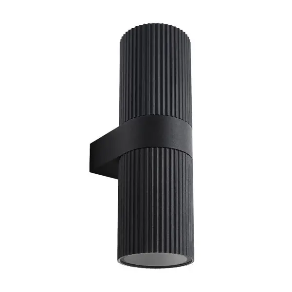 Уличный светильник Nordlux 2618231003 Kyklop Ripple Maxi E27 2x15W IP54 черный Уличный светильник Nordlux 2618231003 Kyklop Ripple Maxi E27 2x15W IP54 черный