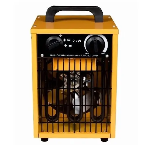 Тепловентилятор INELCO Neutral 230В 2 кВт 260 м³/ч желтый (175100002) Тепловентилятор INELCO Neutral 230В 2 кВт 260 м³/ч желтый (175100002)