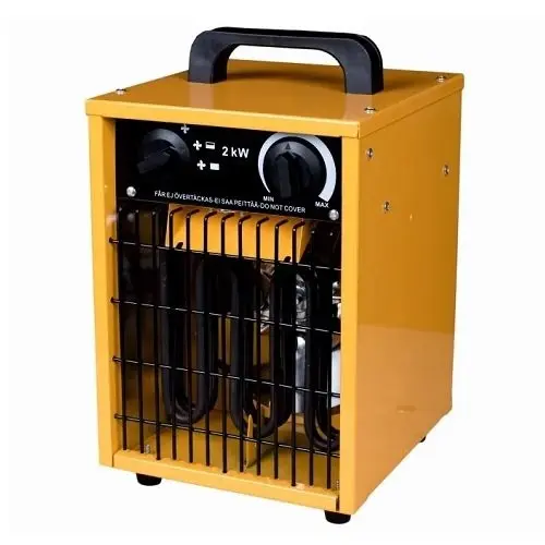 Тепловентилятор INELCO Neutral 230В 2 кВт 260 м³/ч желтый (175100002) - фото №1 Тепловентилятор INELCO Neutral 230В 2 кВт 260 м³/ч желтый (175100002) - фото №1