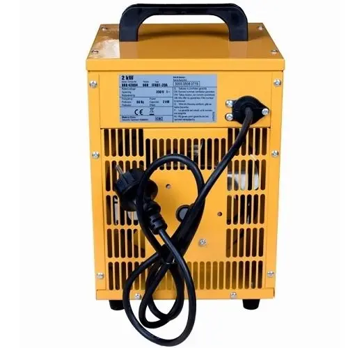 Тепловентилятор INELCO Neutral 230В 2 кВт 260 м³/ч желтый (175100002) - фото №3 Тепловентилятор INELCO Neutral 230В 2 кВт 260 м³/ч желтый (175100002) - фото №3
