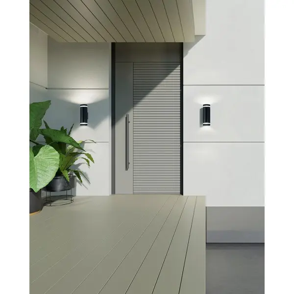 Уличный светильник Italux OWL-2067-2-4K Fondo LED 1x14W 4000K 969Lm IP54 черный - фото №1