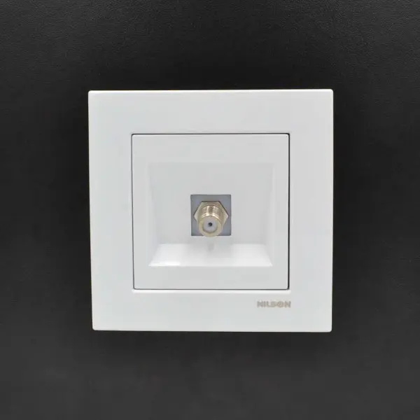 Розетка Nilson Moda біла ТВ-SAT F-роз'єм ( 21112065 ) - фото №3