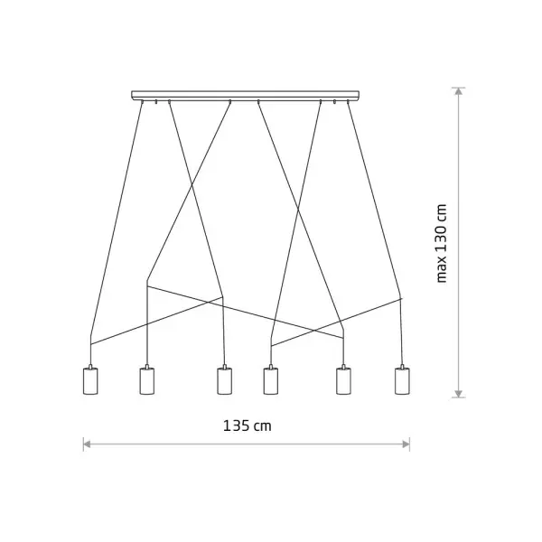 Люстра Nowodvorski 9675 Imbria GU10 6x10W IP20 черная - фото №3 Люстра Nowodvorski 9675 Imbria GU10 6x10W IP20 черная - фото №3