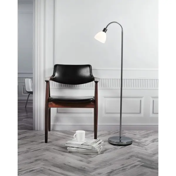 Торшер Nordlux 63214033 Ray E14 1x25W IP20 хром - фото №1 Торшер Nordlux 63214033 Ray E14 1x25W IP20 хром - фото №1