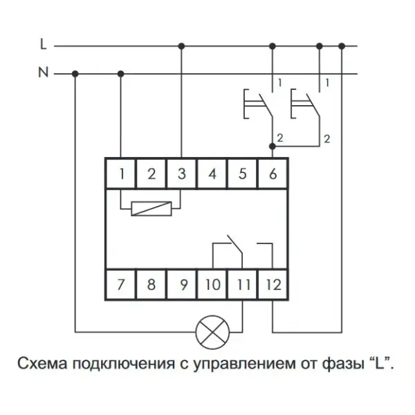 Импульсное реле F&F BIS-413 - фото №6