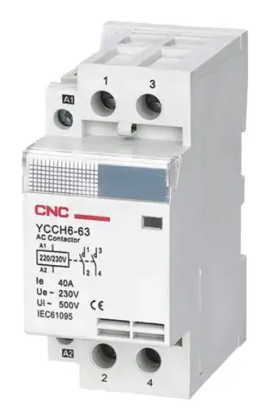 Модульный контактор CNC YCCH6-63 2Р 220В 2NO (Б00029386)