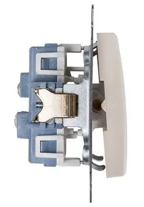 Двухкнопочный проходной выключатель Kontakt Simon Simon 54 Premium DW6/2.01/41 (кремовый) - фото №2 Двухкнопочный проходной выключатель Kontakt Simon Simon 54 Premium DW6/2.01/41 (кремовый) - фото №2
