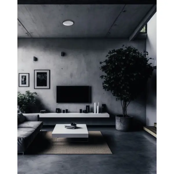 Світильник стельовий з пультом Kanlux 37329 Arvos LED 1x37W 3000K-6500K 2680Lm IP20 чорний - фото №1 Світильник стельовий з пультом Kanlux 37329 Arvos LED 1x37W 3000K-6500K 2680Lm IP20 чорний - фото №1