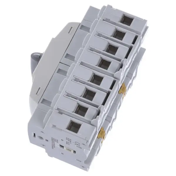 Перемикач Hager HIM406 I-0-II 63А 400/690В 4P 8м - фото №6