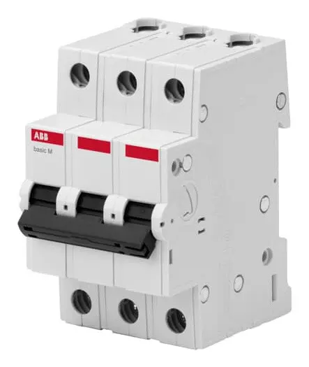Автоматический выключатель ABB BASIC M 3Р 20А 4,5kA Автоматический выключатель ABB BASIC M 3Р 20А 4,5kA