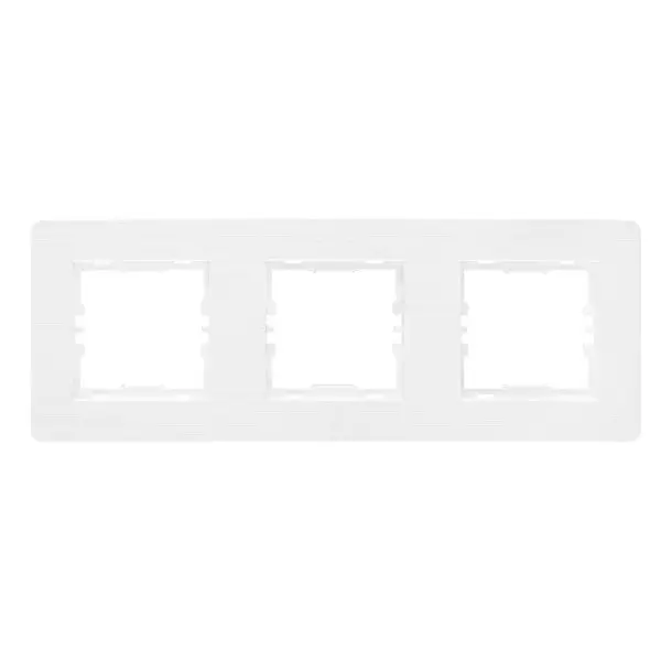 Рамка Nilson Selene біла з візерунком 3-на ( 23112593 )