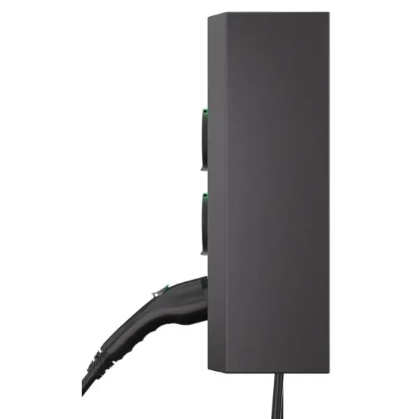 Побутова зарядна станція Octa Energy W322-S-S-C2 Wall на 22кВт (розетка 1ф + розетка 1ф + Type 2 з кабелем 5м) - фото №4