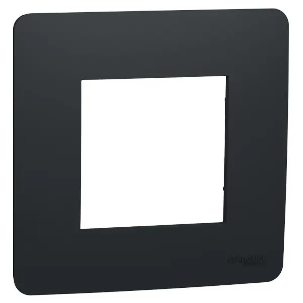 Однопостовая рамка Schneider Electric NU200254 (антрацит)