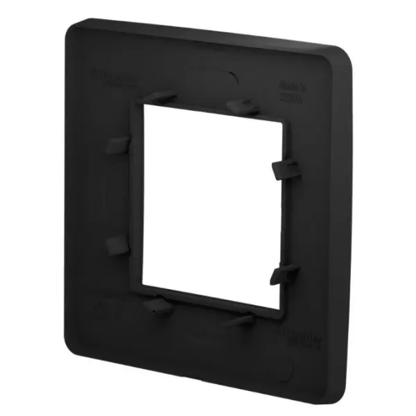 Однопостовая рамка Schneider Electric NU200254 (антрацит) - фото №2