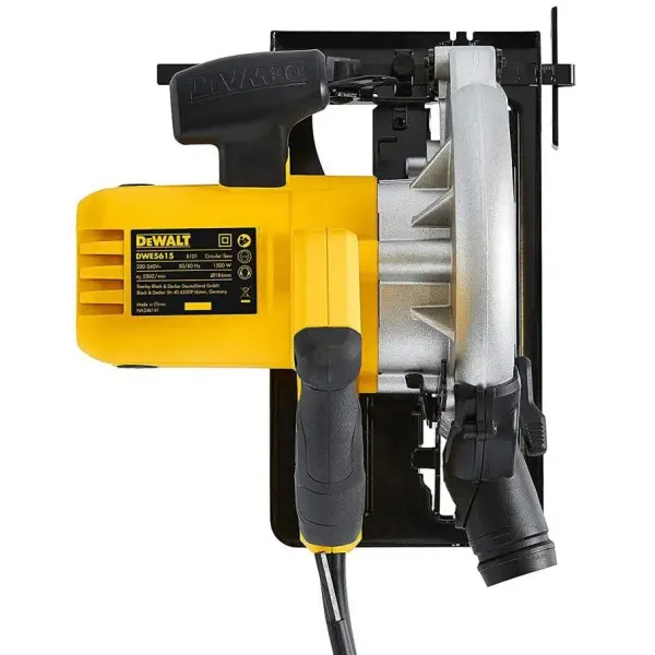 Ручная дисковая сетевая пила DeWALT DWE5615 Ø190х30мм 5500об/мин об/мин - фото №4