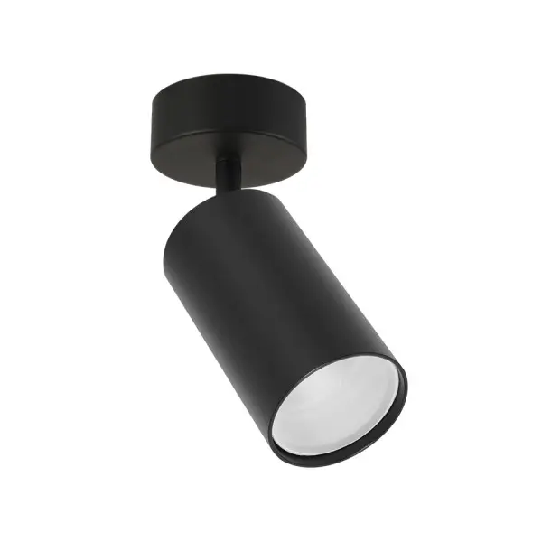 Светильник точечный накладной HAVANA-1L черный GU10 IP20 Violux ( 340110 )