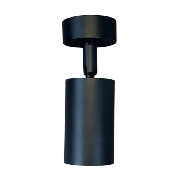 Светильник точечный накладной HAVANA-1L черный GU10 IP20 Violux ( 340110 ) - фото №1