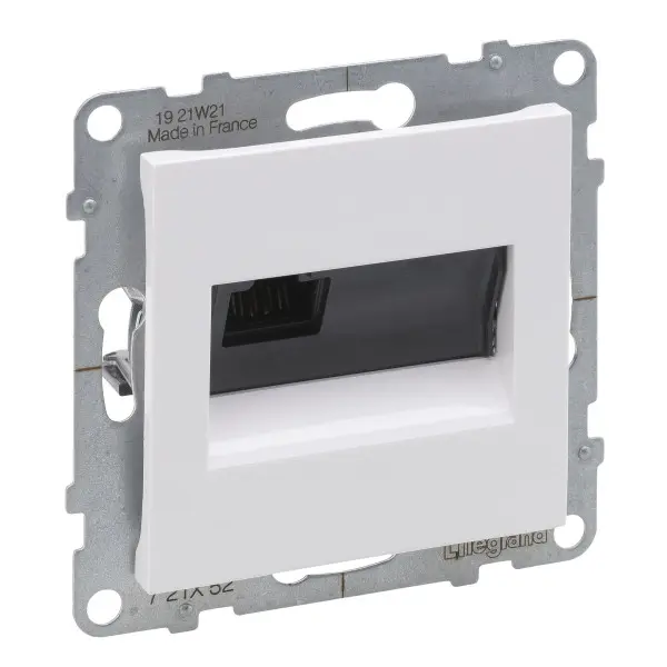 Розетка комп'ютерна RJ45 Cat.6 UTP Legrand SUNO (білий) 721152 Розетка комп'ютерна RJ45 Cat.6 UTP Legrand SUNO (білий) 721152