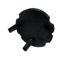 Заглушка Lumines для типу MICO без отвору чорний