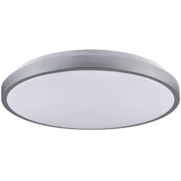 Матовий світильник Vestum RING 30Вт 395x60мм 4000К срібло