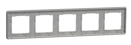 Рамка 5-постовая Schneider Electric Sedna Elements искусственное матовое стекло SDD362805 - фото №3