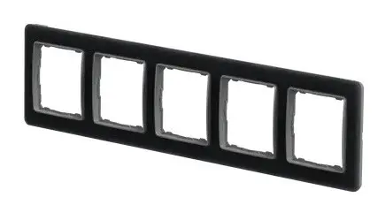 Рамка 5-постовая Schneider Electric Sedna Elements искусственное матовое стекло SDD362805 - фото №4