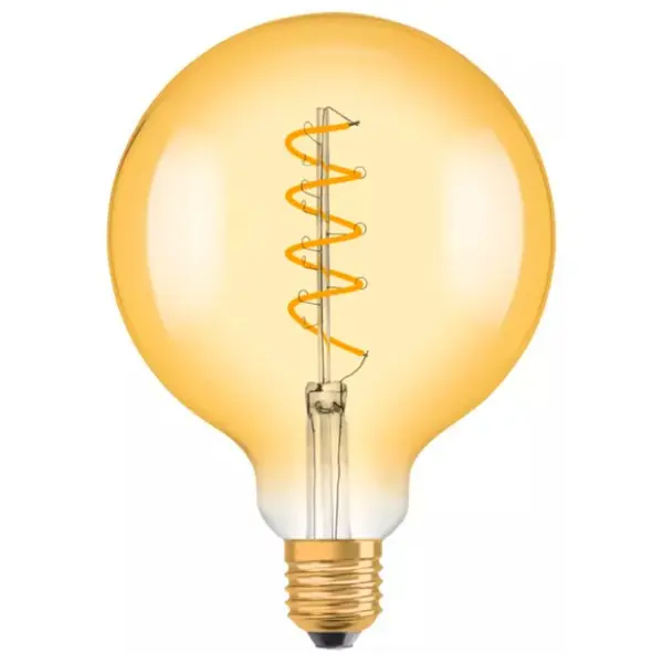 Светодиодная лампа Osram 1906 LED Globe 25 5W/820 230V S FIL E27 4х1 (4058075092136)