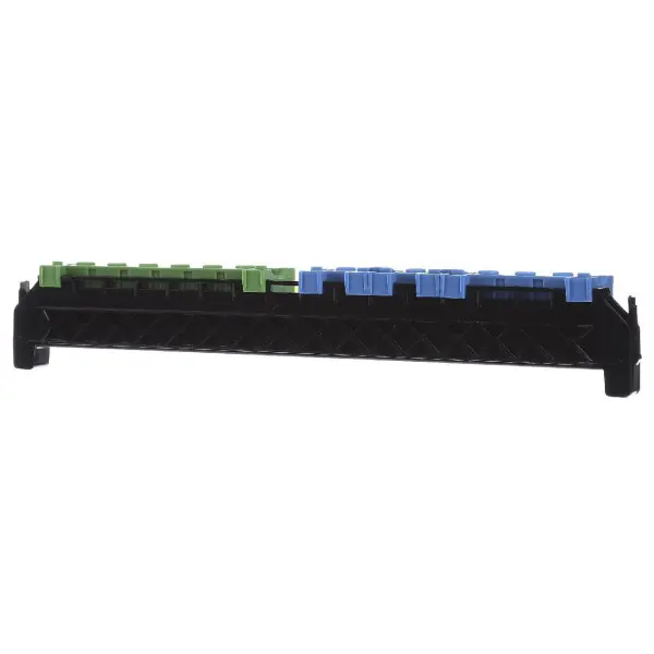 Шини (з утримувачем) РЕ та N Hager VZ464 для 4-рядних щитків Volta - фото №3