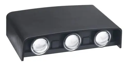 Накладний світильник Maxus MWL 6Вт 3000/4100/6500К IP65 BL Square (1-MWL-6W-BLS)
