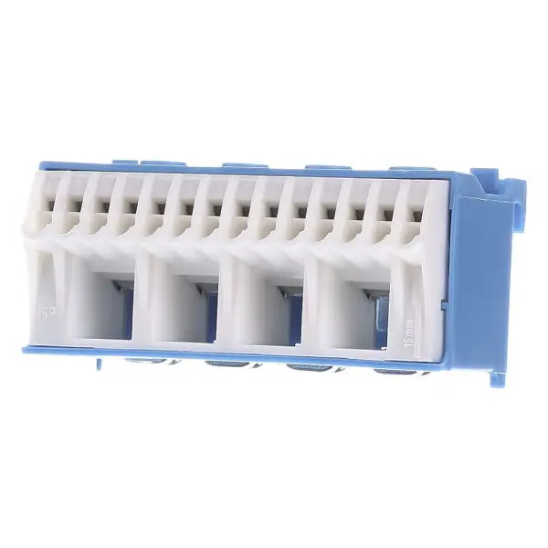 Блок Hager KN18N N-клема 4x16мм2+14x4мм2 - фото №1