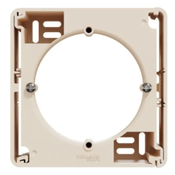 Установочная коробка наружного монтажа Schneider Electric Sedna Design бежевая SDD112901 - фото №1 Установочная коробка наружного монтажа Schneider Electric Sedna Design бежевая SDD112901 - фото №1