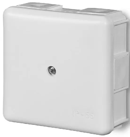 Коробка распределительная Elektro-Plast (0226-00) 87х87х39 без клемника - фото №1