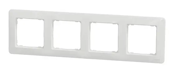 Рамка четырехместная Schneider Electric Sedna Design белая SDD311804 - фото №4 Рамка четырехместная Schneider Electric Sedna Design белая SDD311804 - фото №4