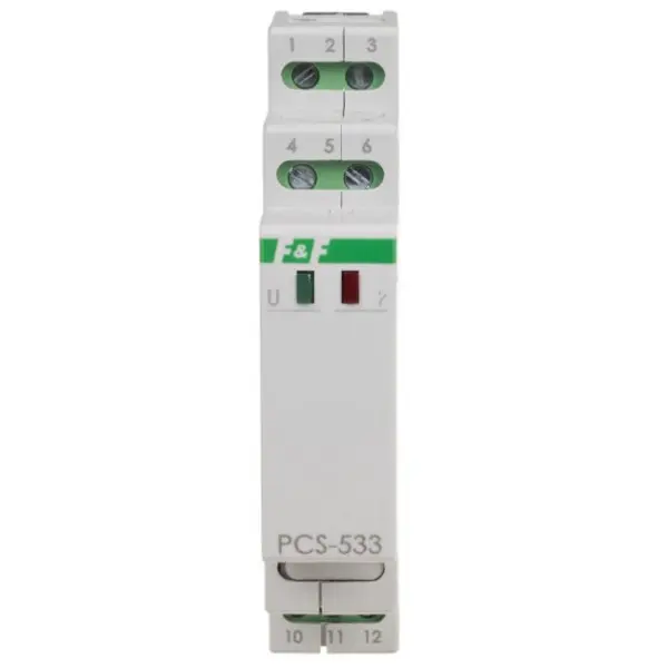 Електронне реле часу F&F PCS-533UNI 9-264В AC/DC 16А Електронне реле часу F&F PCS-533UNI 9-264В AC/DC 16А