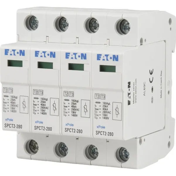 Разрядник Eaton SPCT2-280/4 Разрядник Eaton SPCT2-280/4