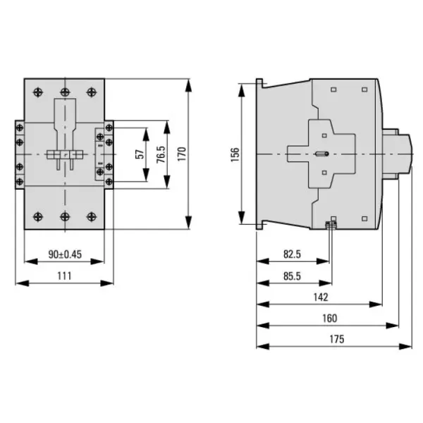 Контактор Eaton Moeller DILM80 (230V50HZ,240V60HZ) - фото №4