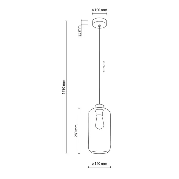 Подвесной светильник, люстра TK Lighting 2077 Marco E27 1x15W IP20 дымчатый - фото №4 Подвесной светильник, люстра TK Lighting 2077 Marco E27 1x15W IP20 дымчатый - фото №4