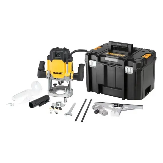 Сетевой фрезер DeWALT DWE625KT 2300Вт 9000-22000 об/мин цанговый патрон 12мм Ø50мм - фото №2