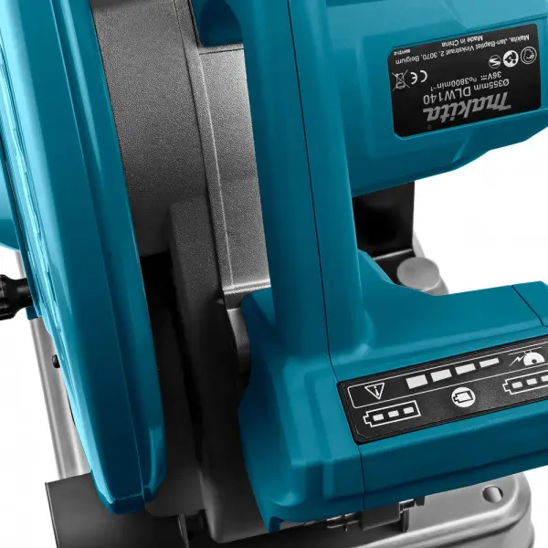 Отрезная аккумуляторная торцовочная пила Makita DLW140Z LXT 18В В 355мм - фото №4 Отрезная аккумуляторная торцовочная пила Makita DLW140Z LXT 18В В 355мм - фото №4