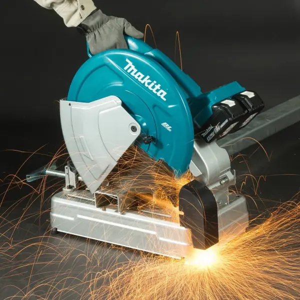 Отрезная аккумуляторная торцовочная пила Makita DLW140Z LXT 18В В 355мм - фото №9 Отрезная аккумуляторная торцовочная пила Makita DLW140Z LXT 18В В 355мм - фото №9